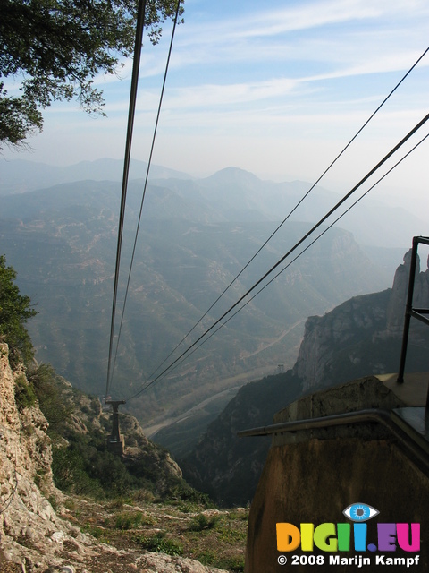 20986 View down cable cart